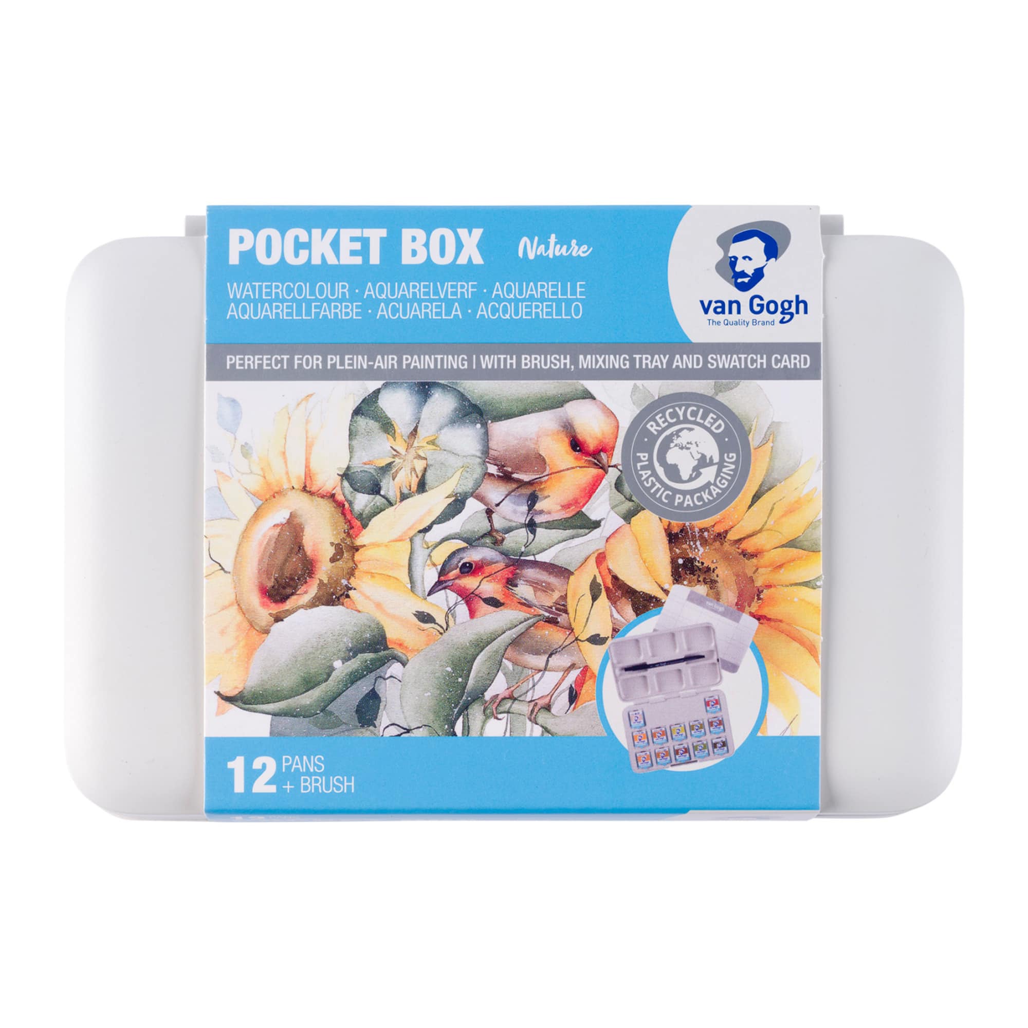 Van Gogh Shades of Nature Watercolor Pocket Box Set